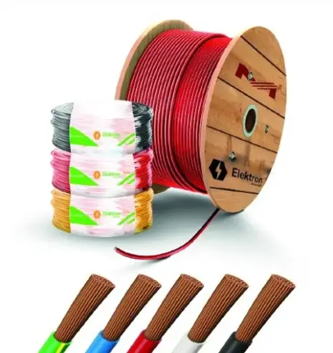 [EC12197] Cable Multifilar 6mm2 Celeste Rollo 100M - Elektron