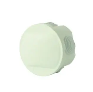 [ED12519] Caja de Paso PVC Redonda 80x50 mm- Elektron