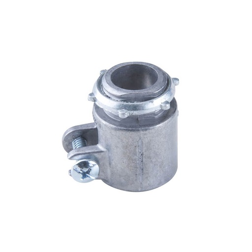 [ED12590] Conector Macho Recto 1.1/4" p/ Caño Metálico Flexible - Elecon 