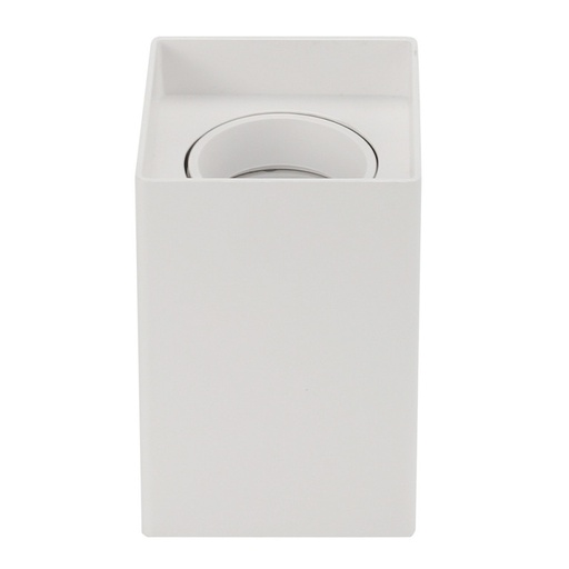 [EI12644] Aplique Adosar Clean Pc Cuadr Mr16 Gu10 - Blanco 55451004 - Blumenau
