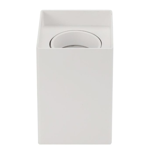 [EI12644] Aplique Adosar Clean Pc Cuadr Mr16 Gu10 - Blanco 55451004 - Blumenau
