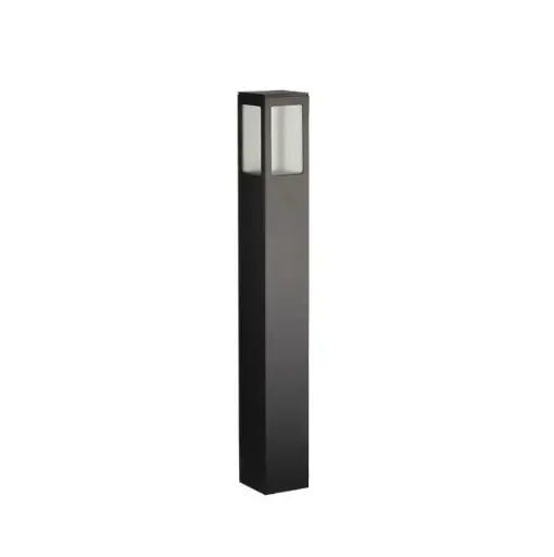 [EI12721] Aplique de Piso Germany Alum VP Ng E27 1x60W 14100100-16 - Blumenau