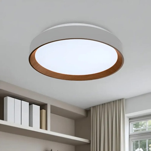 [EI12779] Plafón Arbos Red LED 24W Bivolt Tcc Ajustable - Blanco 86710004 - Blumenau