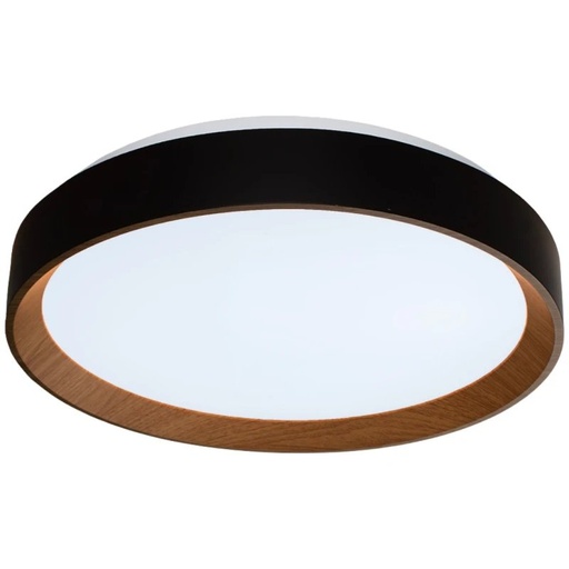 [EI12780] Plafón Arbos Red LED 24W Bivolt Tcc Ajustable - Negro 86710001 - Blumenau