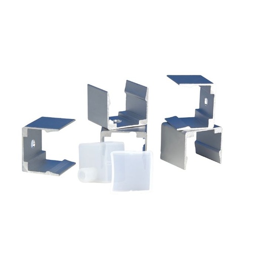 [EI12924] Kit de Instalación p/ Perfil Flexible de Silicona 20x20mm 40500110 - Blumenau