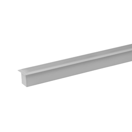 [EI12952] Perfil Decor Simple Embutir Alum 2M 36x27,5 mm Blanco 413620Ex-11 - Blumenau