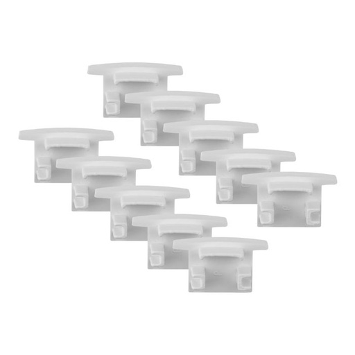 [EI12968] Tapa Plástica p/ Perfil Decor Simple 25 mm Blanco 091740Ex-11 - Blumenau