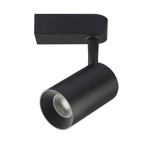 [EI12980] Cabezal Dirigible Negro Para Riel LED 7W/Bivolt 3000K 33073001 - Blumenau