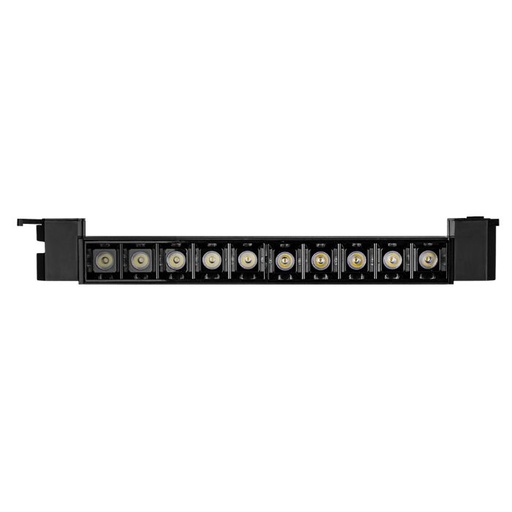 [EI12993] Spot Lineal Puntual p/ Riel Al 33cm 20W 3000K Negro 38203001 - Blumenau