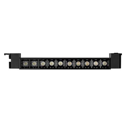 [EI12993] Spot Lineal Puntual p/ Riel Al 33cm 20W 3000K Negro 38203001 - Blumenau