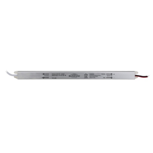 [EI13008] Fuente Slim 36W 12V/3A Bivolt Para Cinta LED 40300500 - Blumenau