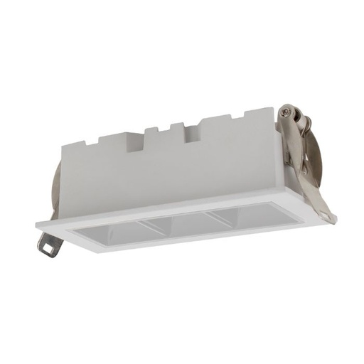 [EI13022] Spot Iris LED Embutir Bivolt 6W 3000K - Blanco 59063004 - Blumenau