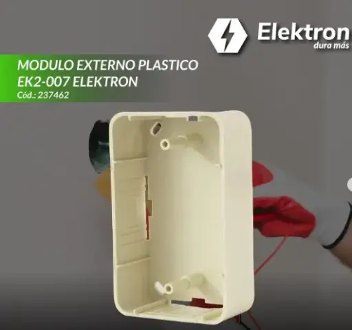 [EI13526] Módulo Externo Plástico Ek2-007 - Elekt