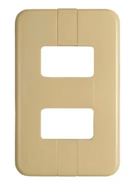 [EI13530] Placa Separada de 2 Puntos 10A 250 V - Elektron