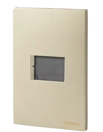 [EI13585] Placa 1 Mod. 24mm Champagne Paris Light - C19933-1Elektron