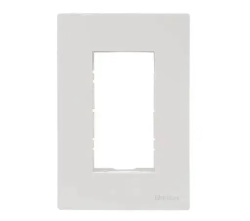 [EI13596] Placa 3 Mod. Blanco C19930 Paris Light - Elektron