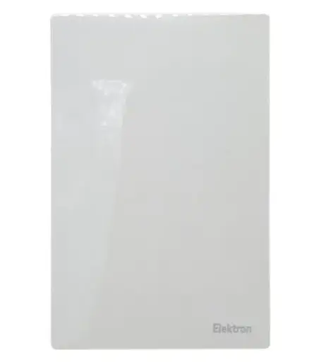 [EI13600] Placa Ciega Blanco C19938 Paris Light - Elektron