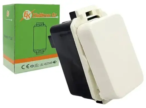 [EI13637] Interruptor unipolar 10A  0295 - Elektron