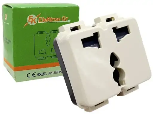 [EI13647] Pico Toma Múltiple 0320 10A 250V - Elektron