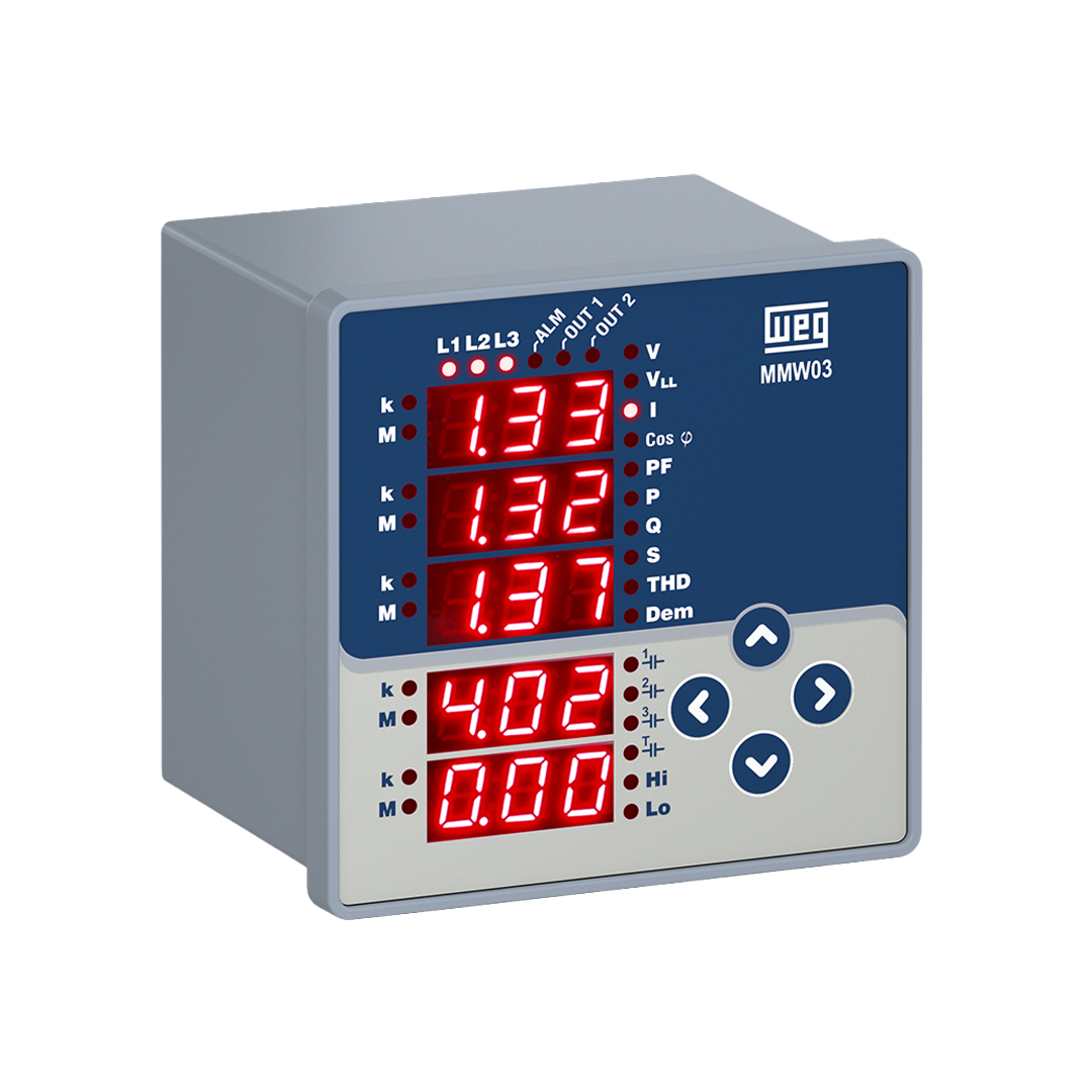 [EA01638] Multimedidor MMW03 - CH s/ Memoria - 14386967 WEG