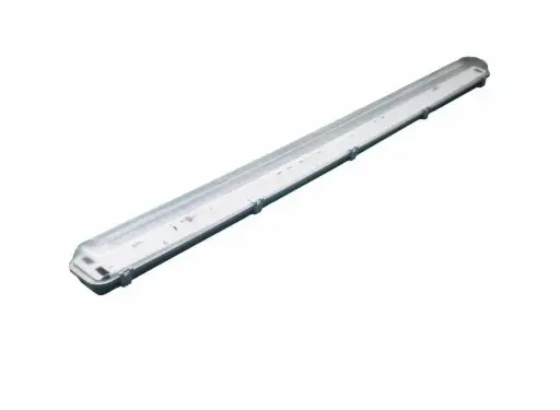 [EI18706] Artefacto T8 Estanco 120 cm para 2 tubo LED 18w - TCW063 Phillips