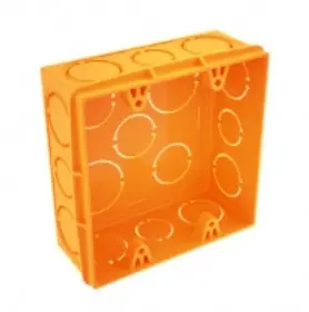[ED18738] Caja de Conexión Plástica Cuadrada 4x4 pulg. - Tigreflex