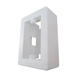 [ED18746] Caja Externa 10x5 p/ mecanismo Blanca - Kalop