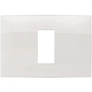 [EI18817] Conjunto Placa 1 Mod + Soporte Blanco Presta Pro - Conatel