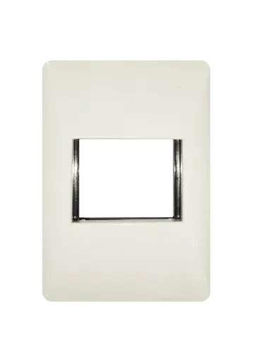 [EI18820] Conjunto Placa 2 Mod + Soporte Siglo 22 Blanco - Cambre