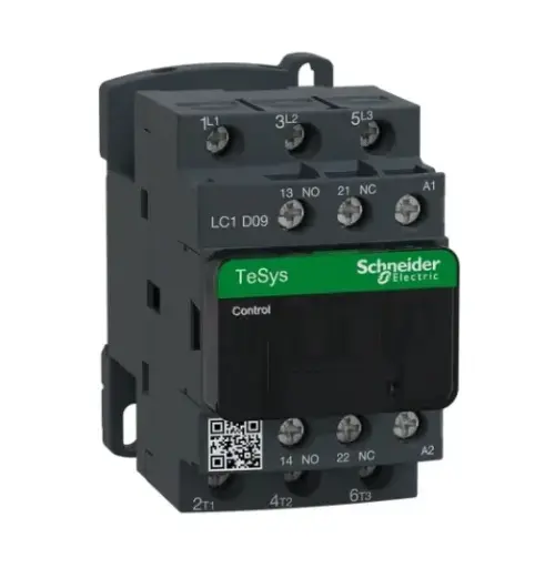 [EA18825] Contactor D 220VCA 9A/4KW LC1D09M7 - Schneider