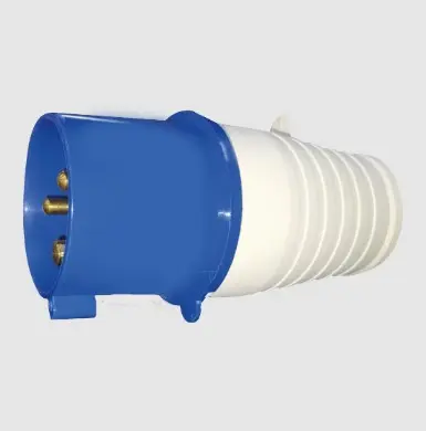 [EI18867] Ficha Macho Industrial 2P 32A+T IP44 220V - Argo Electric