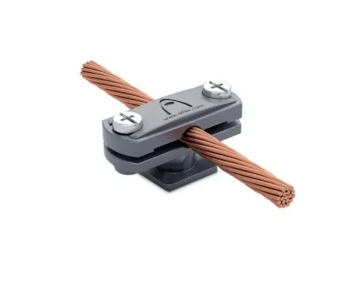 [EP18882] Grapa nylon cable/plet. Elevación 17mm - AT-030E