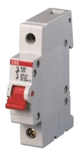 [EI18891] Interruptor sin protección térmica 1P 63A - ABB