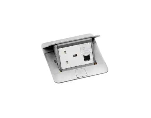 [EI18909] Mecanismo para Toma 3mod aluminio - 54010 Legrand