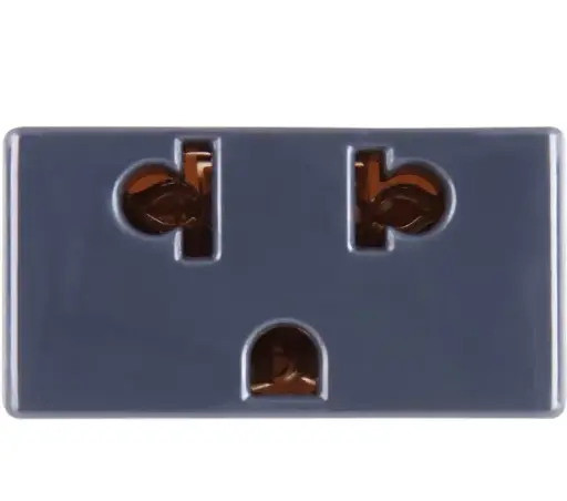 [EI18912] Mod Toma 2P + T 15A Grafito - 57215/028 Tramontina