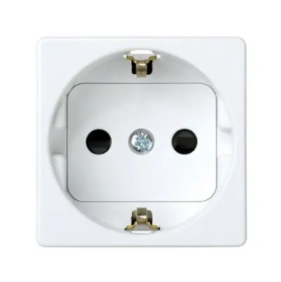 [EI18913] Mod Toma Schuko 16A/250V Blanco - Tramontina