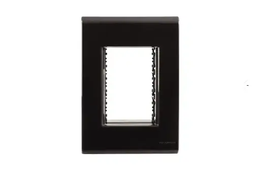 [EI18946] Placa 3 Módulos 4X2 Liz Grafito - 57106048 Tramontina