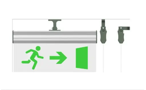 [EI18986] Señalizador de SALIDA Led Figura PUERTA - Argo