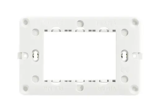 [EI18994] Soporte 3 Mod. Plana c/ Tornillos gris - 14613.G VIMAR