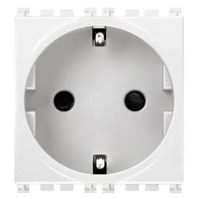 [EI19084] Toma SICURY 2P+E 16A Arke Alemana Blanca - 19208.B VIMAR