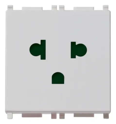 [EI19088] Toma SICURY 2P+T 16A EA Plana Gris - 14248.SL VIMAR