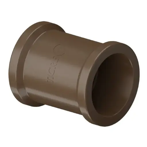 [FH19160] Unión PVC Sencilla Soldable marrón 25 mm - Tigre