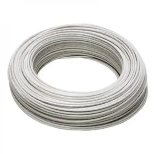 [EC19235] Cable Multifilar 1x1,5mm2 PVC 70º 450/750V Blanco x mts - Cordeiro