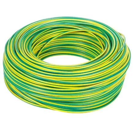 [EC19239] Cable Multifilar 1x1mm2 - Verde/Amarillo x mts - Cordeiro
