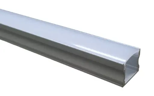 [EI19286] Perfil de Aluminio Emb p/ Cinta LED 10x10x3000 mm