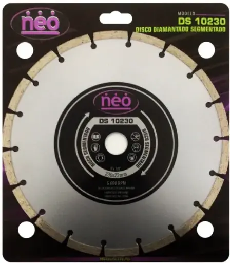 [FC19310] Disco Diamantado Segmentado 230x22,3mm - NEO
