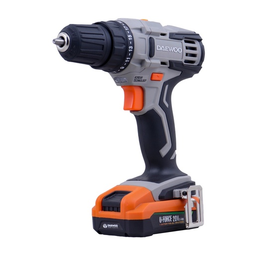 [FH20232] Atornillador Daewoo Litio20V 25Nm Uforce