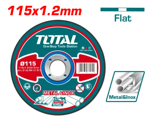 [FC20745] Disco de corte Metal 110x1.2x22.2 - Total