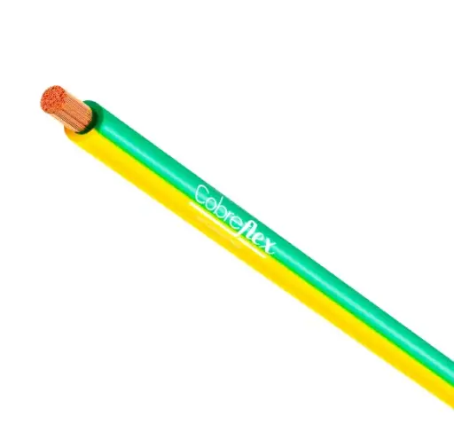 [EC20748] Cable Multifilar 1x2mm2 PVC 70º 450/750V V/A x mts - Cobreflex