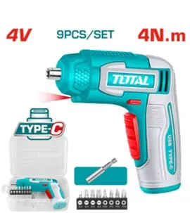 [FH20838] ATORNILLADOR BATERIA INTEGRADA 4V 4NM - TSDLI0458 - TOTAL